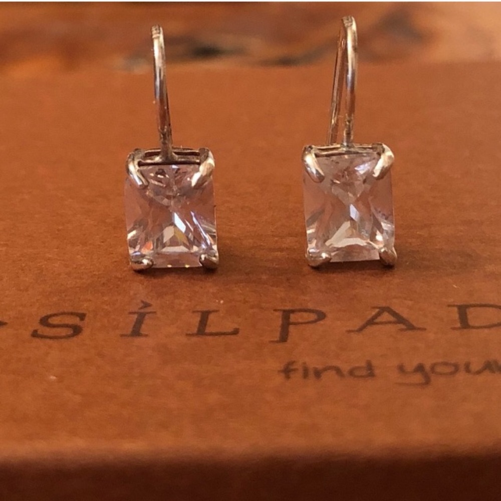 Rare Silpada Sterling Silver Rectangular Cubic Zi… - image 7